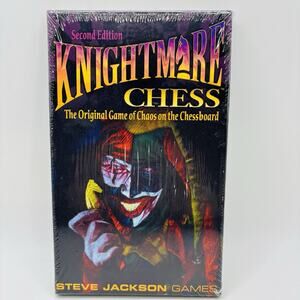 Steve Jackson Games Knightmare Chess Game 1996 Second Ed. New Sealed.